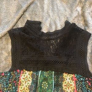 NWOT beautiful crochet top dress